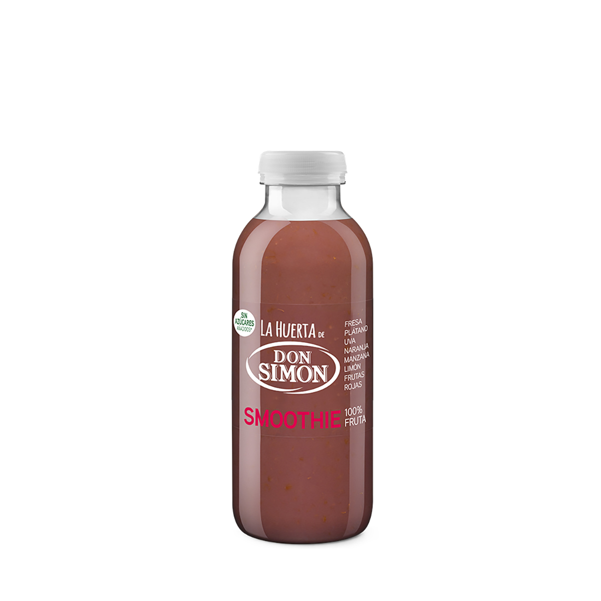 Smoothie Fresa Plátano</br> 100% Fruta</br> La Huerta de Don Simón
