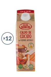 Envase de 1L de Caldo Natural de Cocido